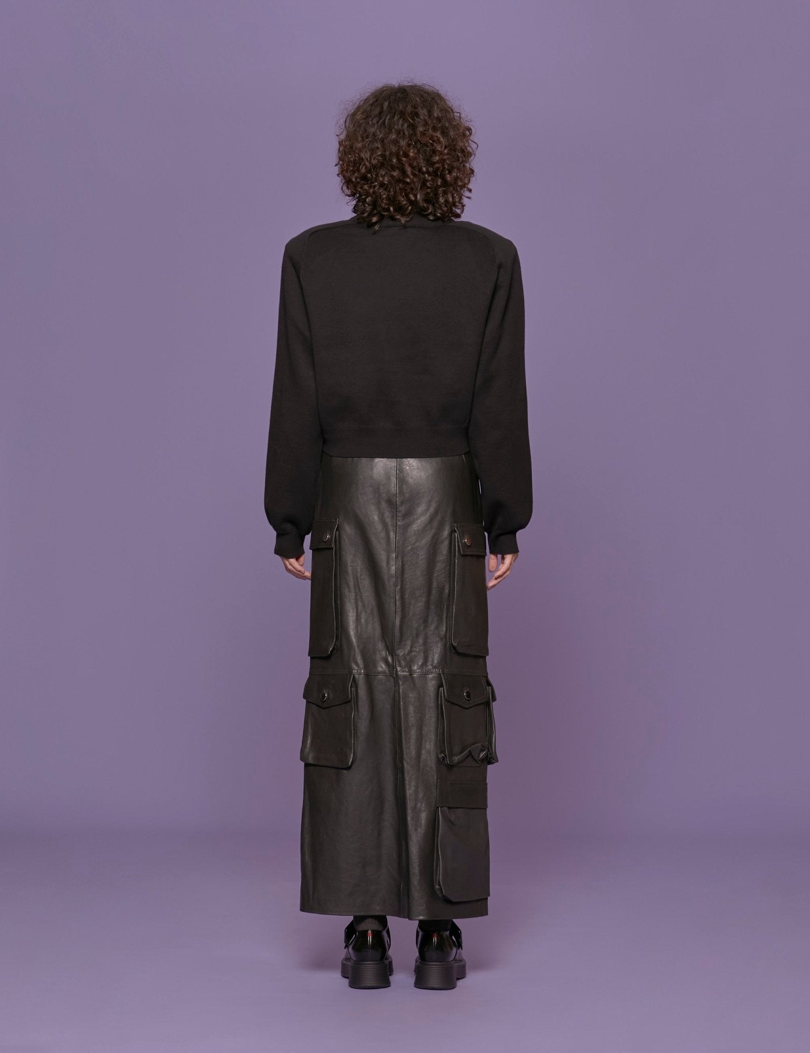 felpa girocollo logo nero - Frida SRL