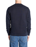 felpa girocollo taschino blu navy - roy rogers - felpa