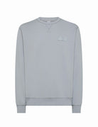 felpa girocollo vintage broken grigio chiaro - Frida SRL
