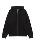felpa zip cappuccio bold black - obey - felpa