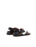 fussbet intarsio nero - plan c - ciabatta