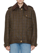 giacca amandira chausie green mix - blaze - trench