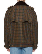 giacca amandira chausie green mix - blaze - trench