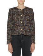 giacca bouclè multicolor - Frida SRL