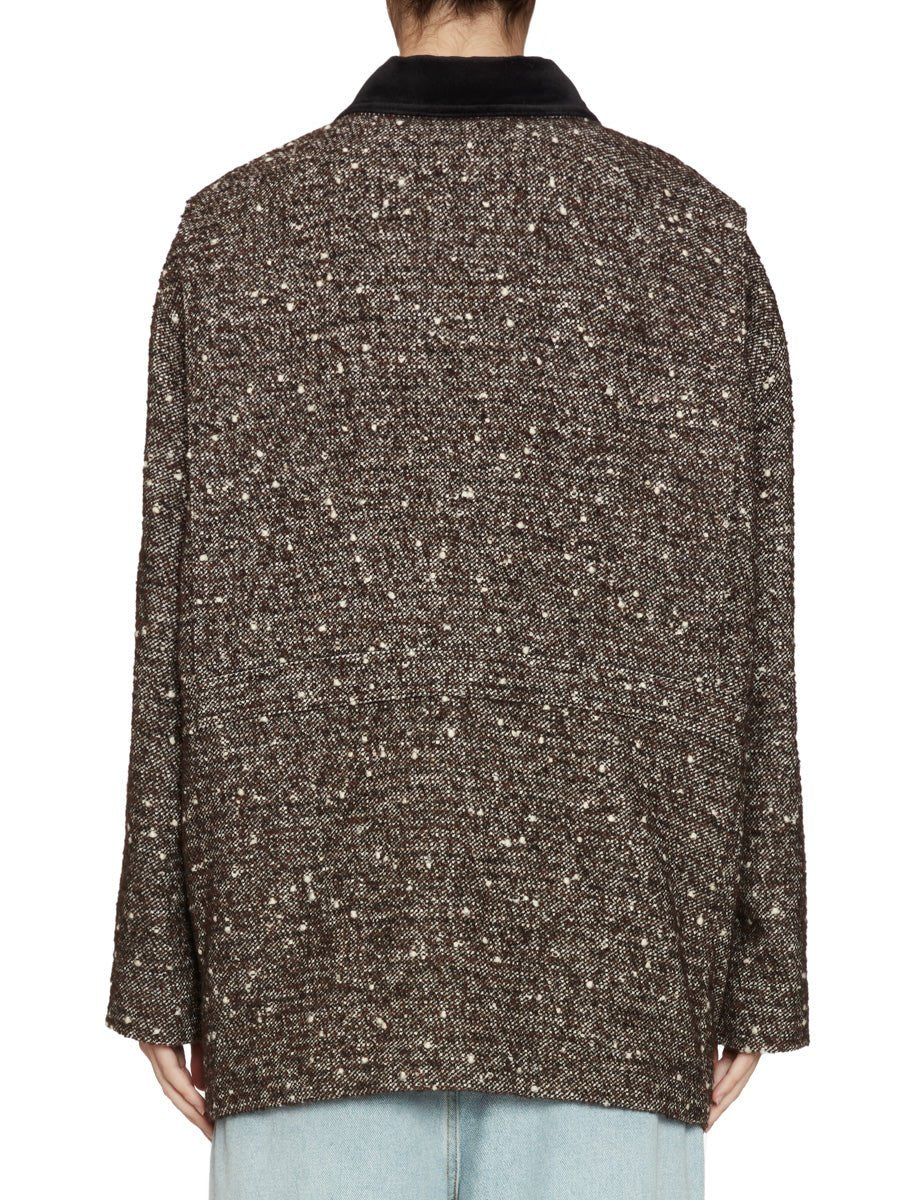giacca clelia brown white - blaze - giacca