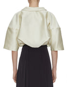 giacca cropped papyrus - vivetta - giacca