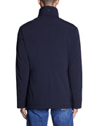 giacca doppiopetto imbottito piuma blu - montecore - giacca