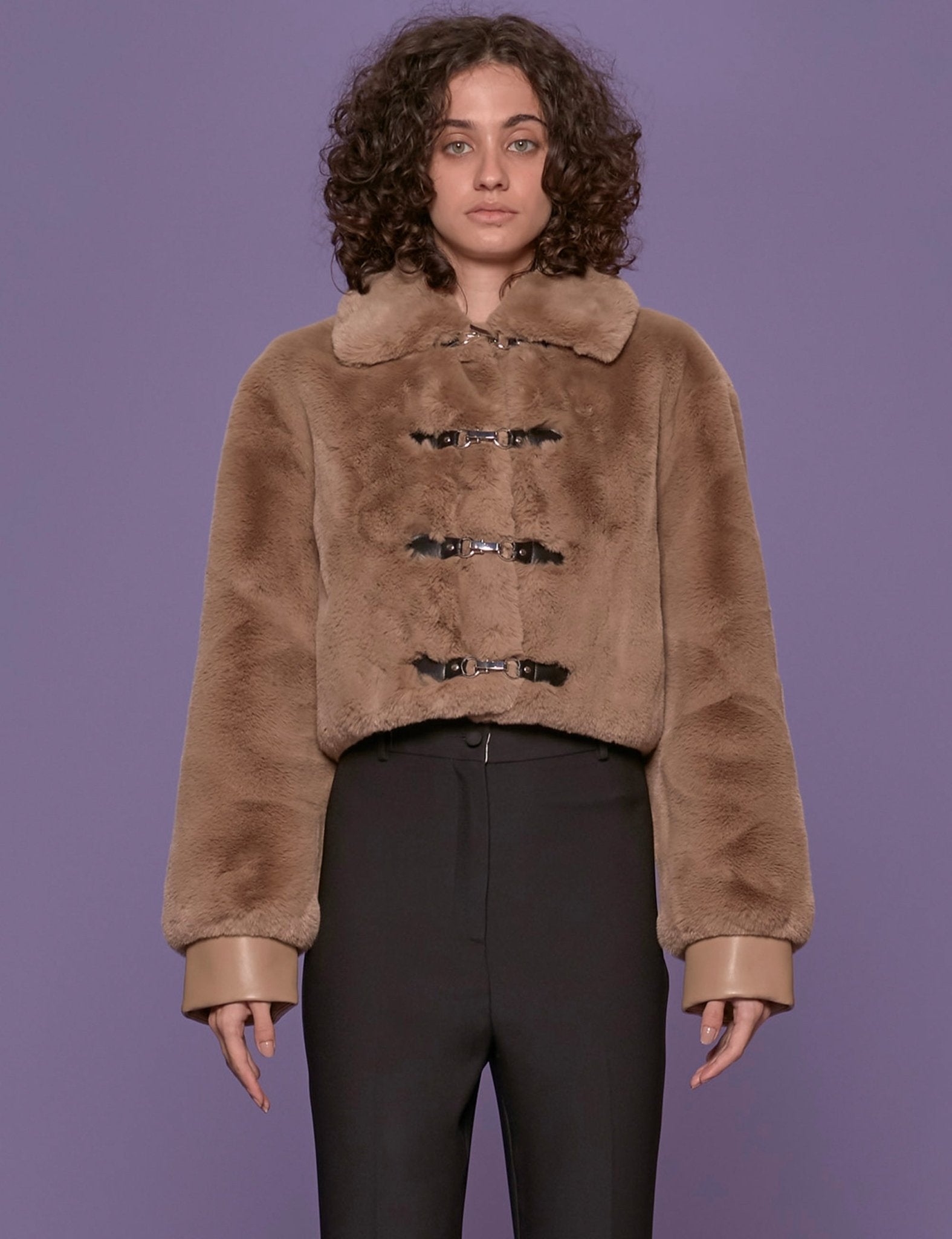 giacca ecofur fluffy - Frida SRL