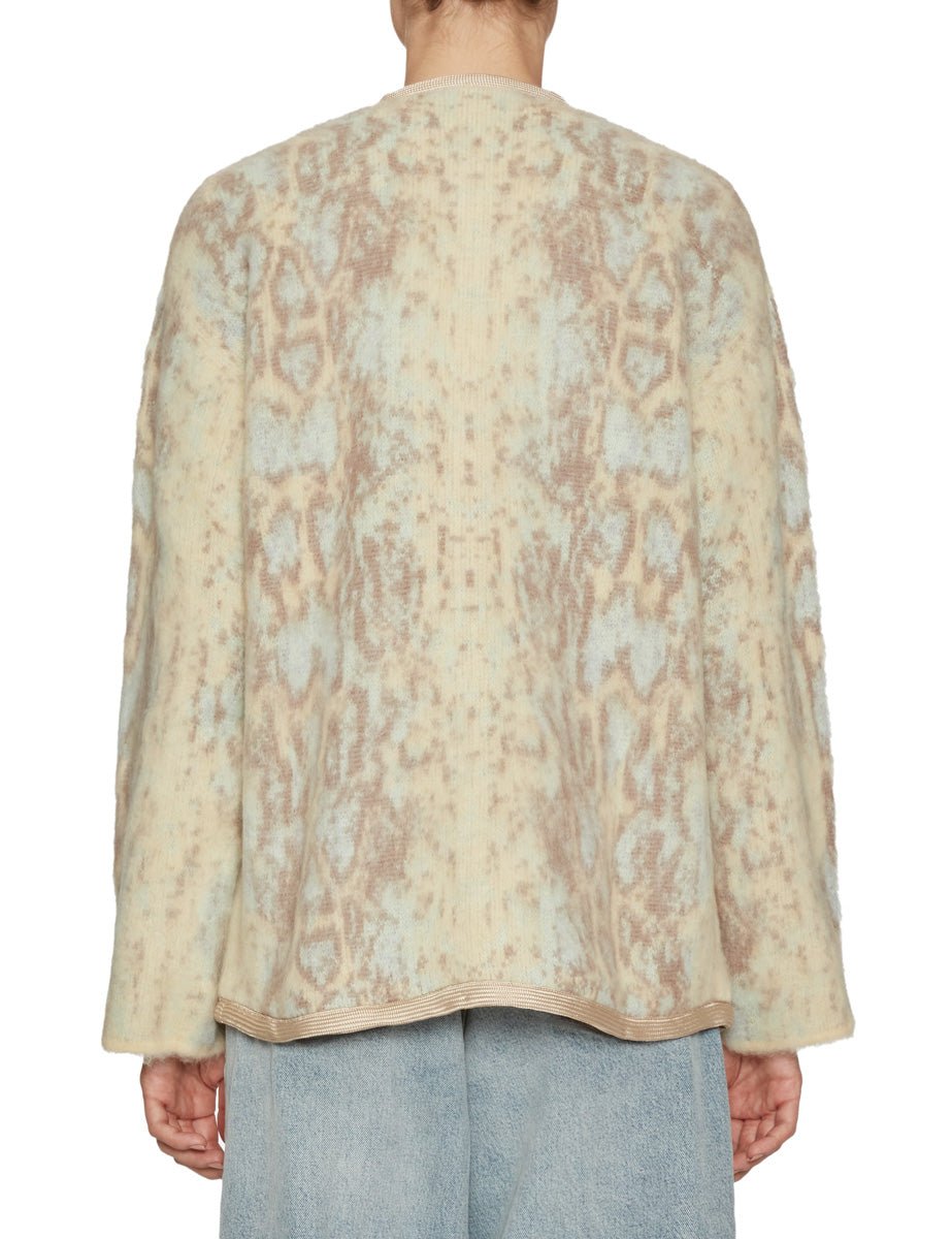 giacca jacquard alpaca breeze - forte forte - giacca