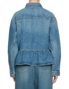 giacca jeans aquette baschina denim - ulla johnson - giacca