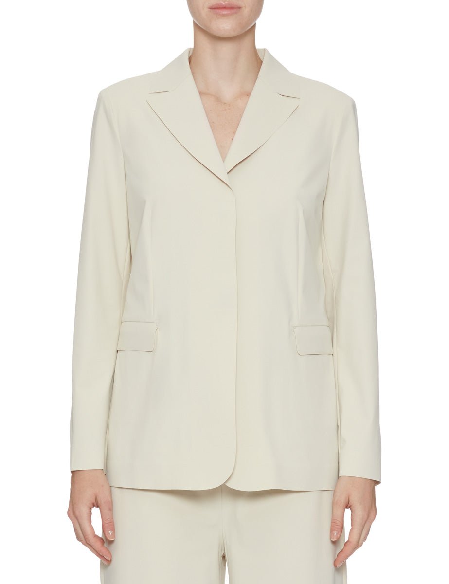 giacca jersey tecnico sabbia - mm by max mara - giacca