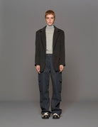 giacca manolana stretch antracite - blufrida - blazer