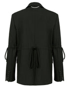 giacca over fiocchi black - kimhekim - giacca