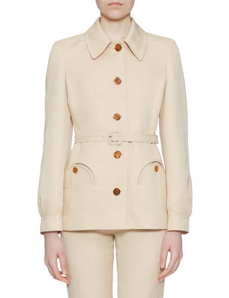 giacca paint a clessidra champagne - blaze - giacca