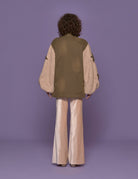 giacca sahara ecofur manica crochet - tu lize - giacca