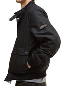giacca traction wax black - barbour - giacca