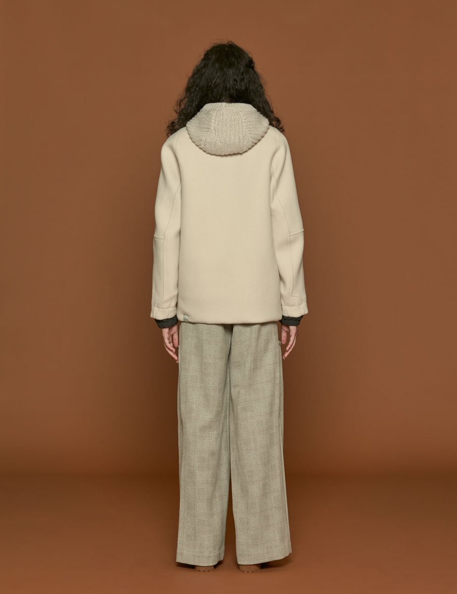 giacca velour gesso - t_coat - cappotto