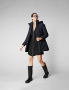 giaccone rachel blu navy - save the duck - giacca