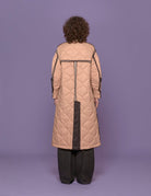 giaccone trapuntato beige - t_coat - giacca