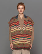 gilet charlotte maglia multicolor - Frida SRL