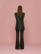 gilet monopetto nero - Frida SRL