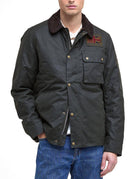 giubbotto workers wax sage - barbour - giacca