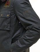 giubbotto workers wax sage - barbour - giacca