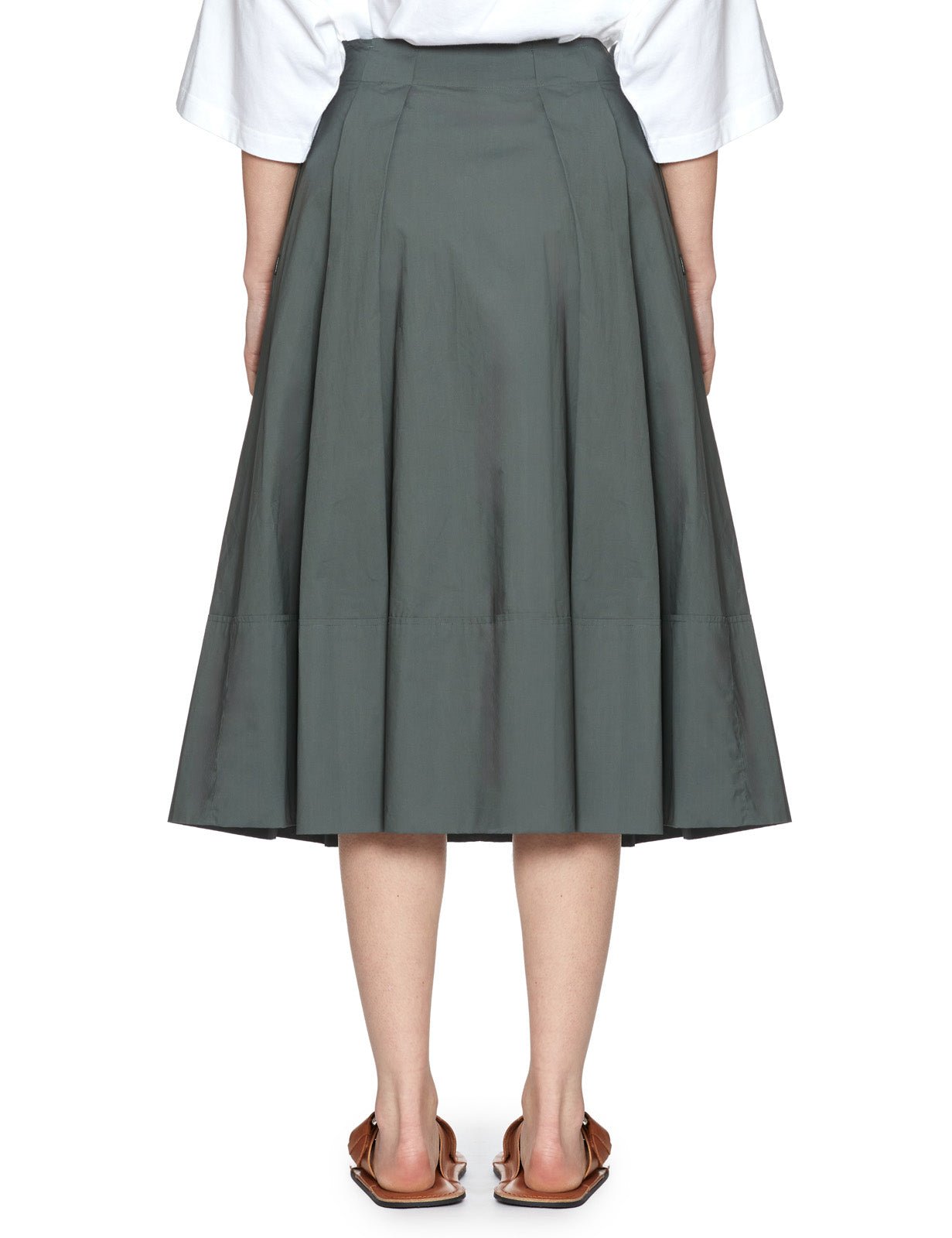 gonna cotone popeline forest veil - woolrich - gonna