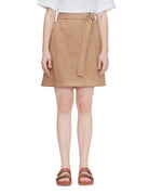 gonna lino cammello - Frida SRL