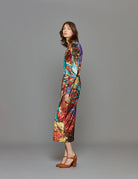 gonna longuette fiore africa - Frida SRL