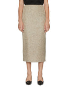 gonna longuette seanna sussex beige - Frida SRL