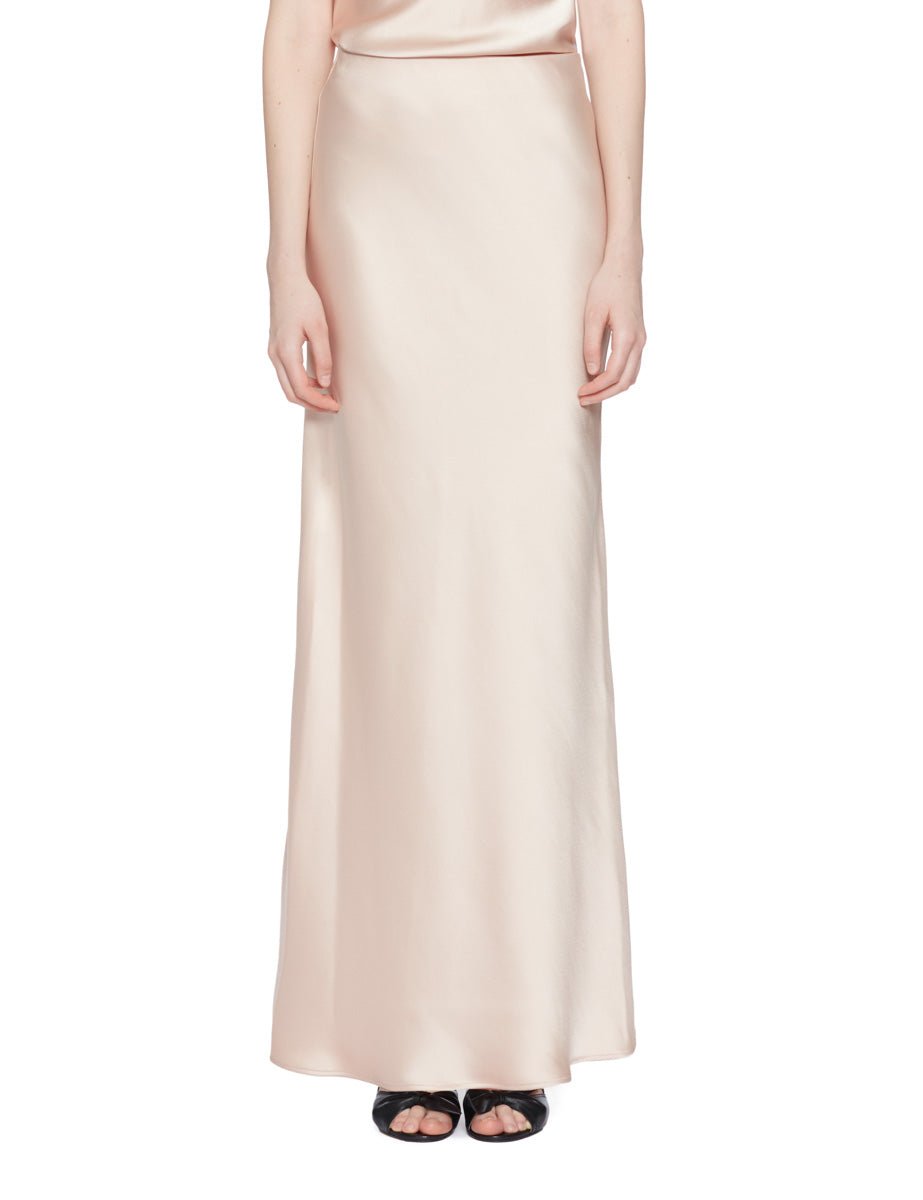 gonna lunga raso nude - blufrida - gonna