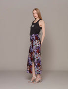 gonna paillettes tulle viola borgogna - hebe studio - gonna