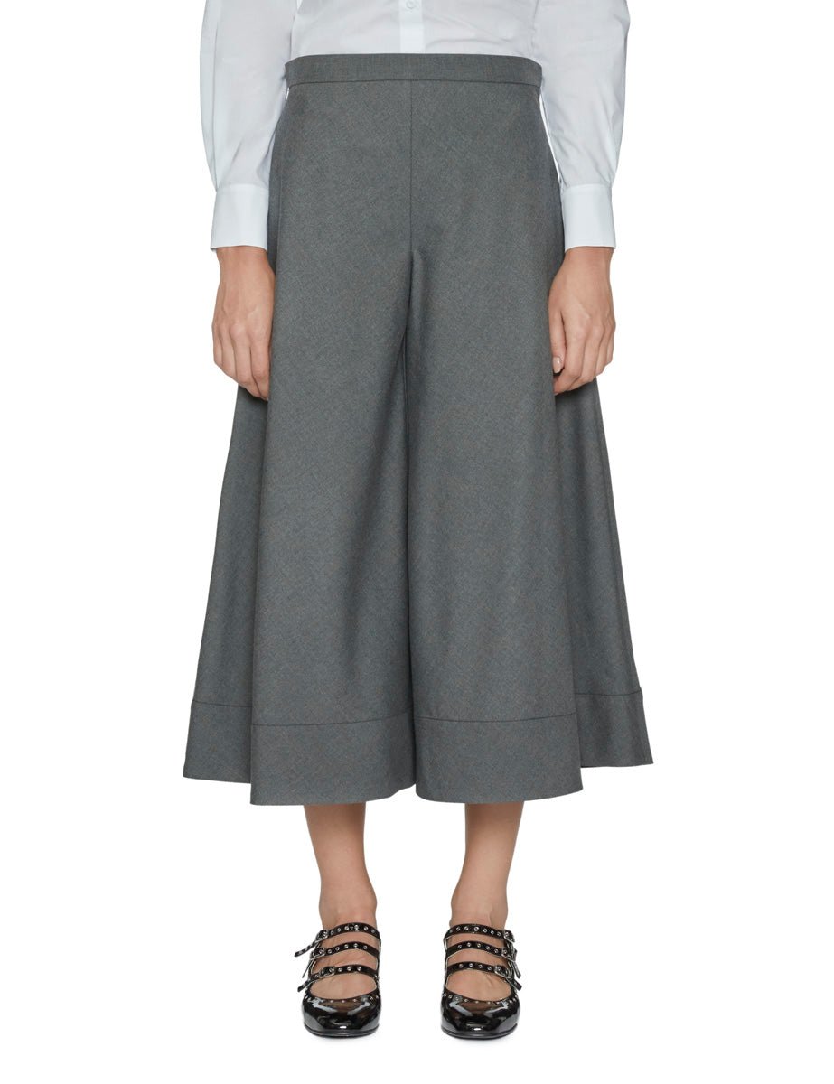 gonna pantalone lana grigio - Frida SRL