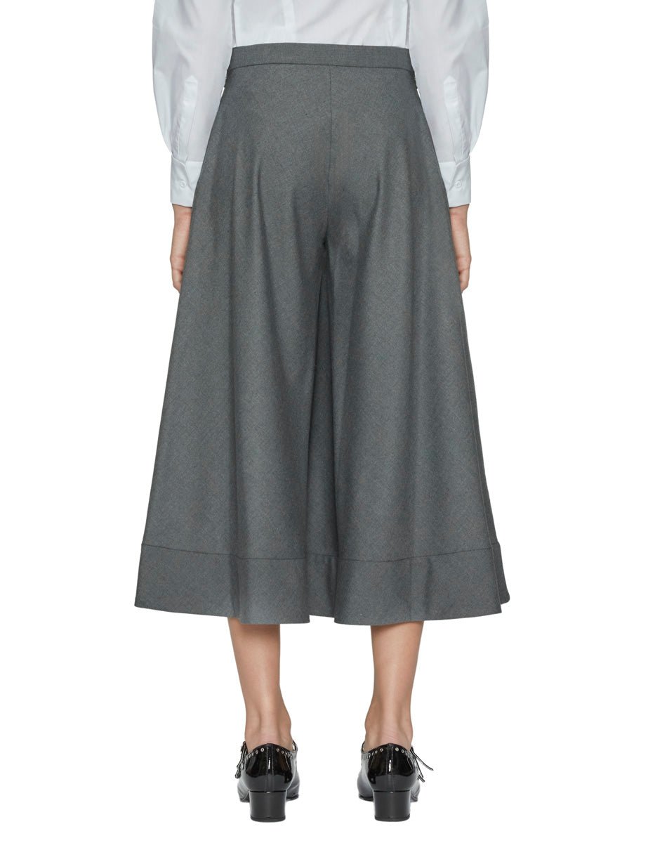 gonna pantalone lana grigio - vivetta - gonna