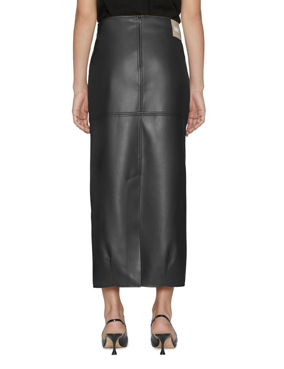 gonna pencil nappa eco nero - max mara leisure - gonna