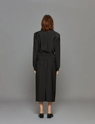 gonna recycled wool black - tibi - gonna