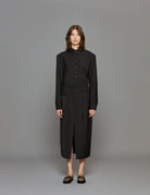 gonna recycled wool black - tibi - gonna