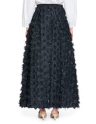 gonna rimmel elastico frange blu - co.go - gonna