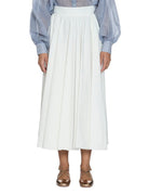 gonna ruota cotone bianco - Frida SRL