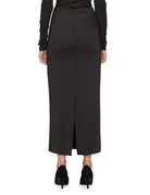 gonna tubino neoprene nero - mm by max mara - gonna