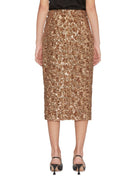gonna tubino paillettes oro - Frida SRL
