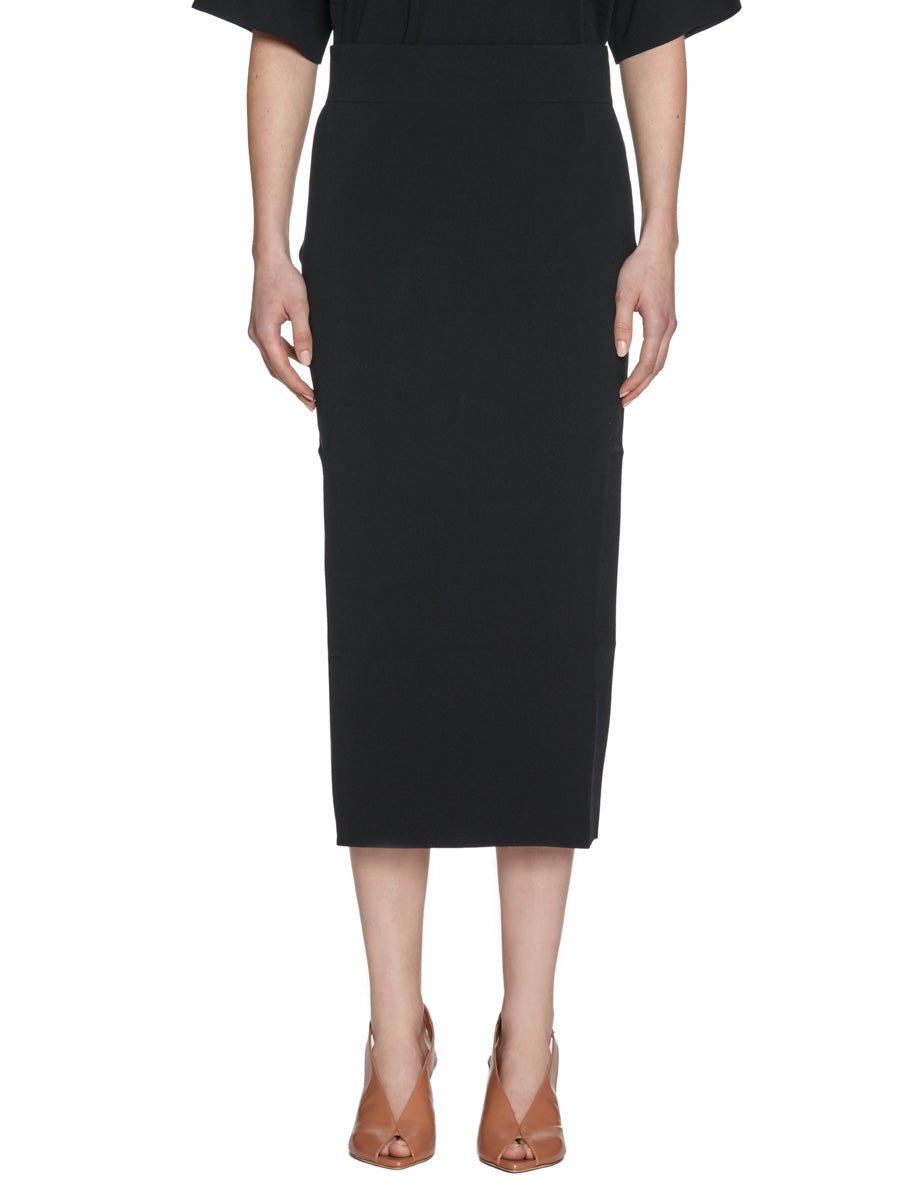 gonna tubino punto milano nero - alpha - gonna