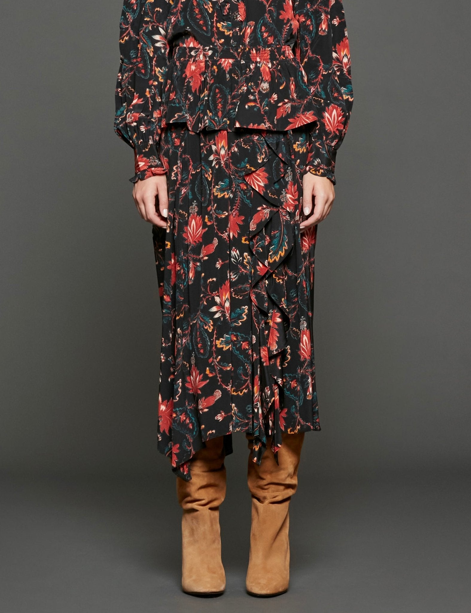 gonna ursa fantasia fiori - ulla johnson - gonna