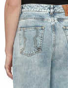 jeans baggy blu denim - Frida SRL