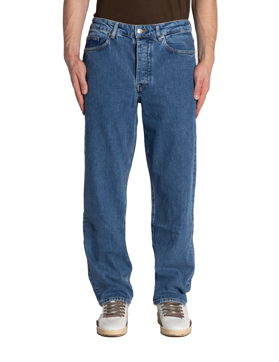jeans ben ampio blu medio - selected - jeans