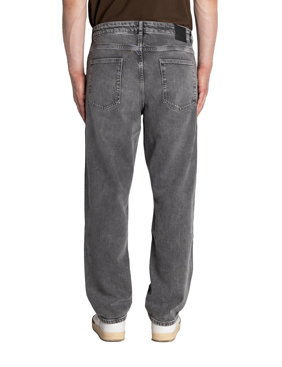 jeans ben ampio grigio medio - selected - jeans