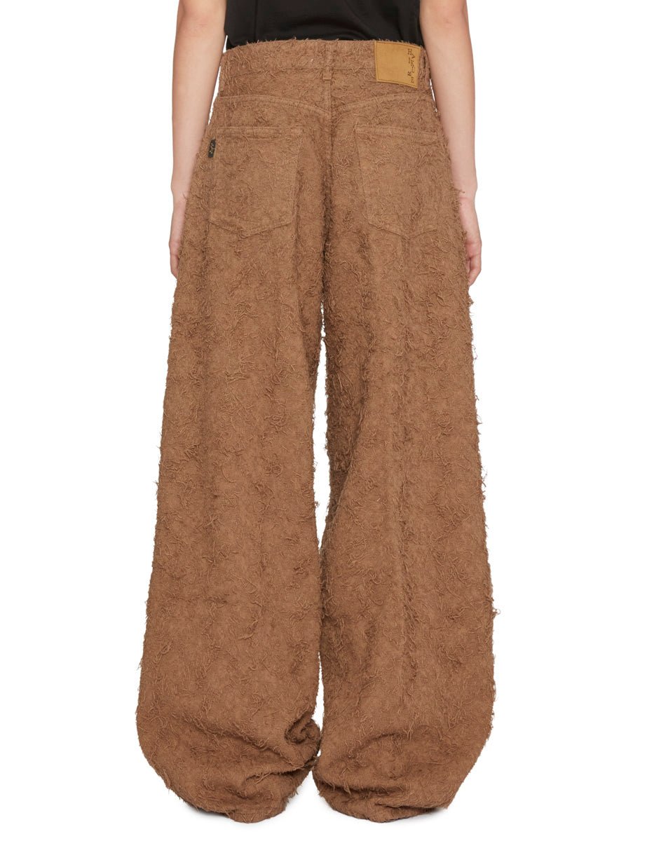 jeans bethany fur denim camel - haikure - jeans
