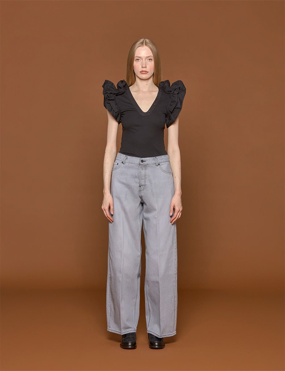 jeans bethany lavender blue - haikure - jeans