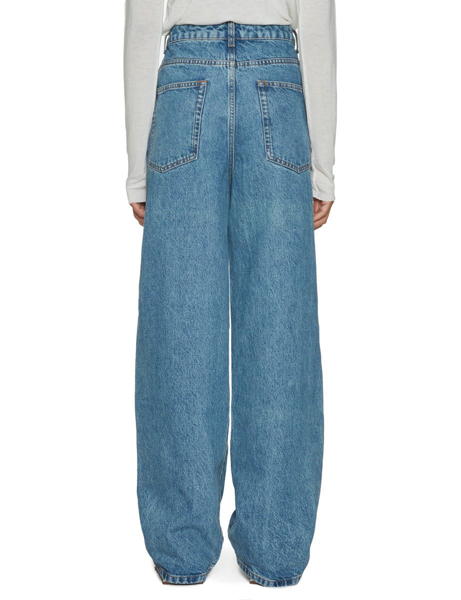 jeans bruun baggy heritage blu - rohe - jeans